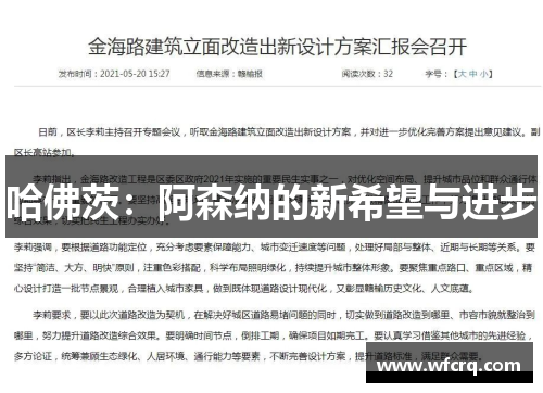 哈佛茨：阿森纳的新希望与进步
